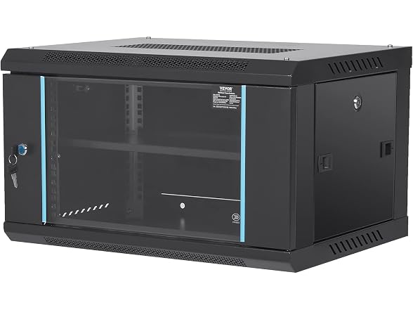 6U Wall Mount Network Server Cabinet, 15.5''