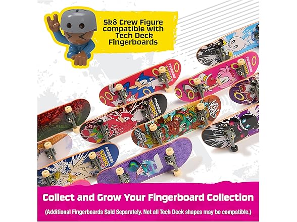 TECH DECK Sk8 Crew 2-in-1 Transforming Ultra Sk8 Bus