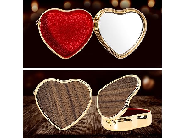 Heart shaped retro  jewelry box