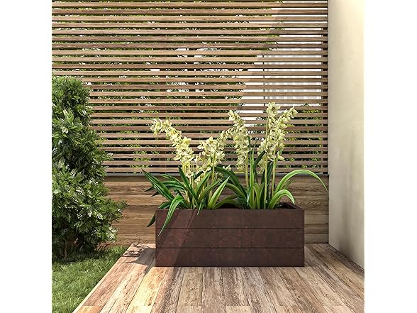 LeisureMod Oasis Stone Planter