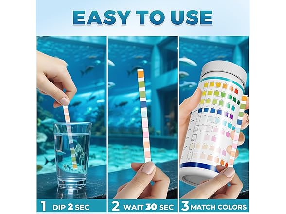 BACNUNN Aquarium Test Strips