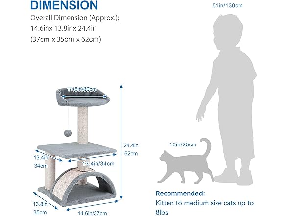 FluffyDream ScratchMe Tree Condo