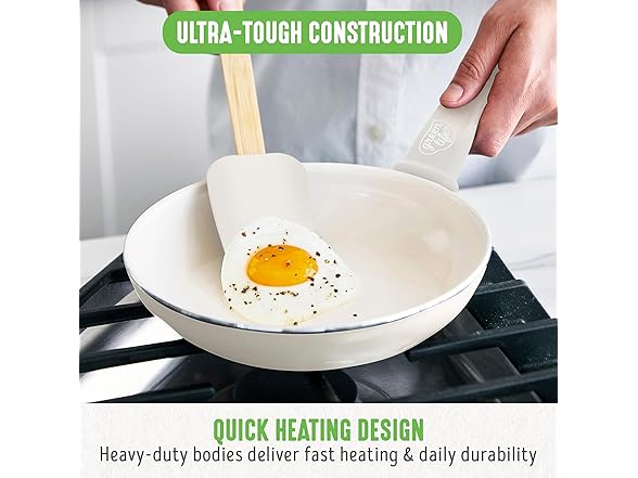 GreenLife Soft Grip 8” Frypan Skillet