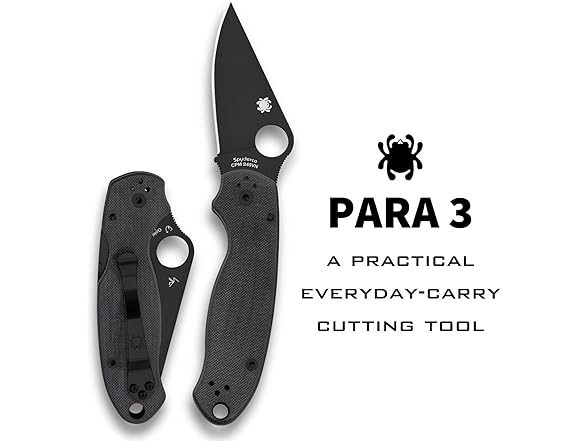 Spyderco Para 3 Utility Knife