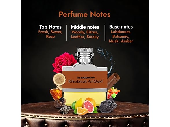 Al Haramain Khulasat Al Oud - Cologne for Men