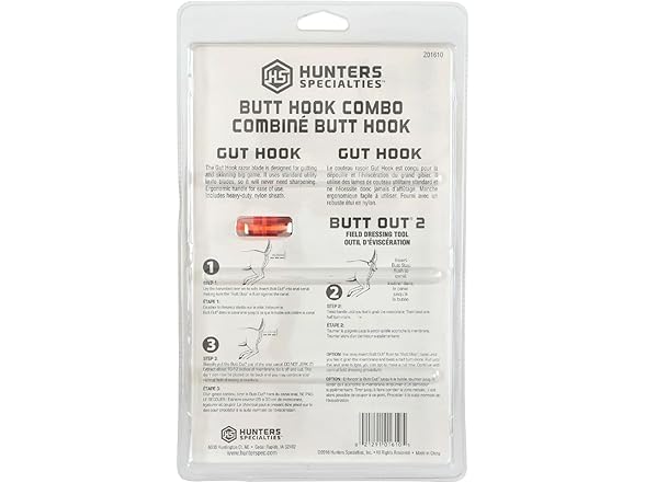 Hunters Butt Hook Field Dressing Accessories