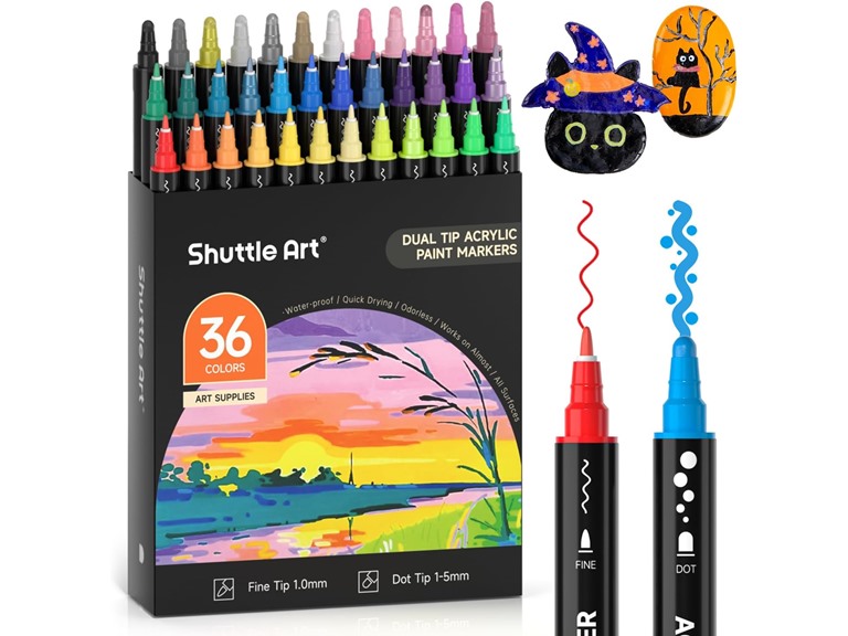 Shuttle Art Acrylic Paint Markers