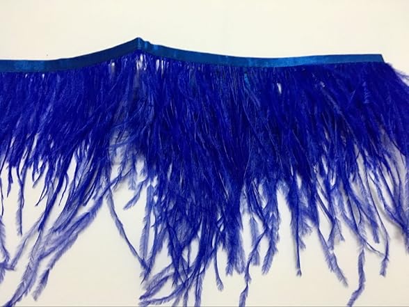 MELADY 2 Yards Fashion Dress Sewing Ostrich Feathers Trims