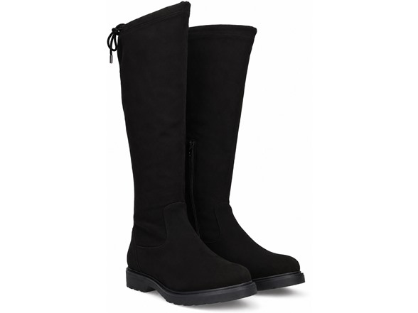 Goat Suede Stretch Tall Boots