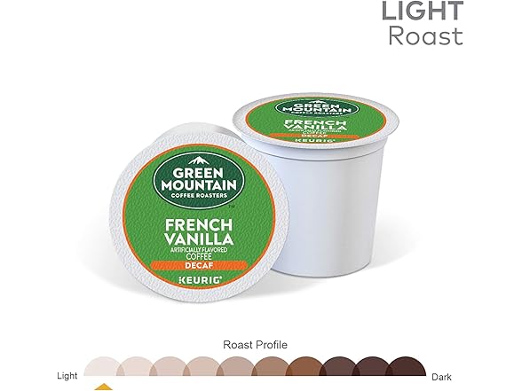 Green Mountain French Vanilla Decaf 96ct