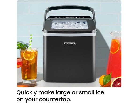 ICEMAN Dual-Size Ice Maker