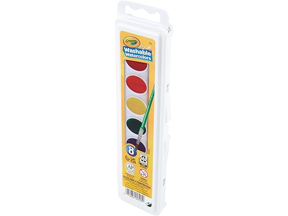 Crayola Washable Watercolors 8ct