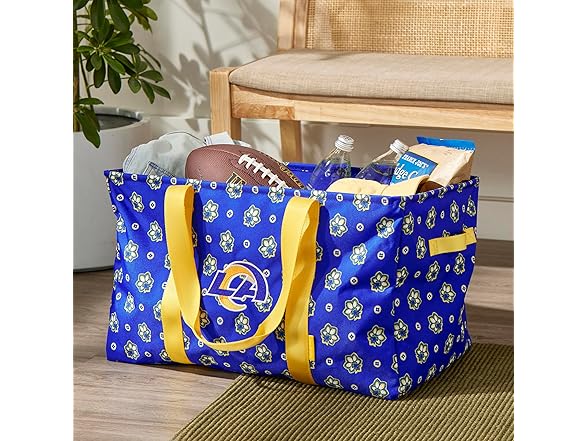 RAMS Vera Bradley Womens Recycled NFL Car Tote