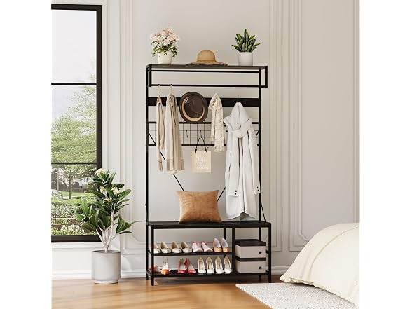 Takywep Freestanding Clothes Rack for