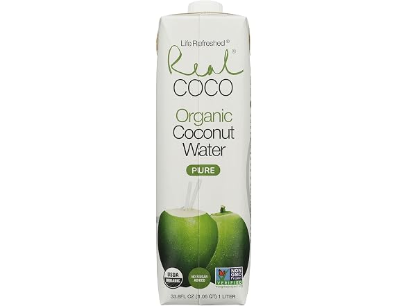 Real Coco KHRM00377966 Pure Organic Coconut Water - Gallery 3