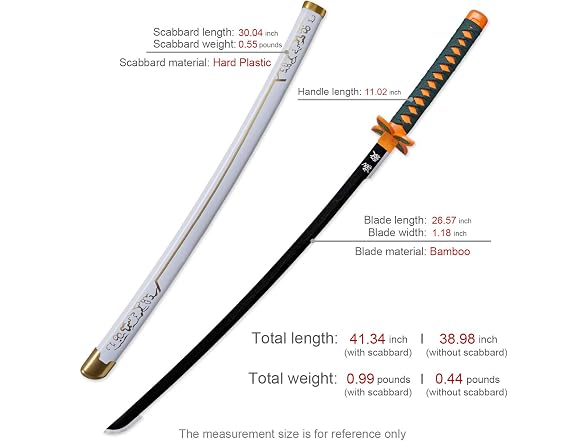 Zisu Anime Shinobu Sword, About 41 (White-Shinobu)
