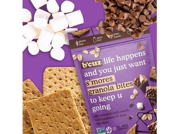 B'cuz Granola Bites | S'mores