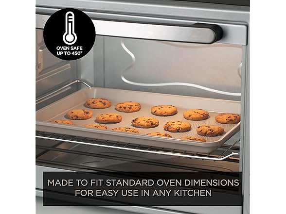 6 Pc Stackable Bakeware Set Taupe