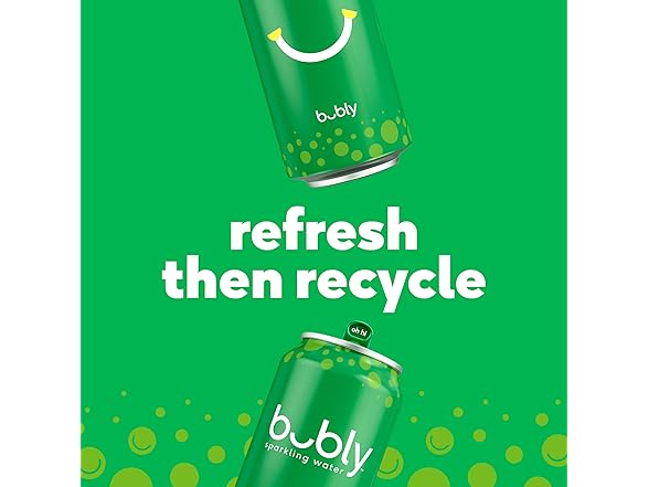 8PK bubly Sparkling Water, Mango, Zero Sugar