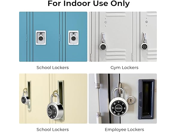VIUIOE Dial Combination Lock