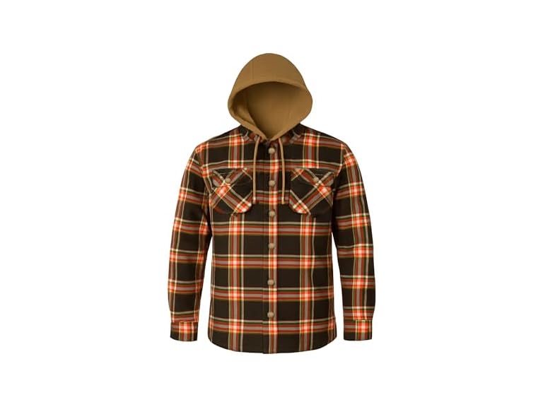 Field & Stream Mens Decoy Hooded Flannel Shirt Jkt - Gallery 11