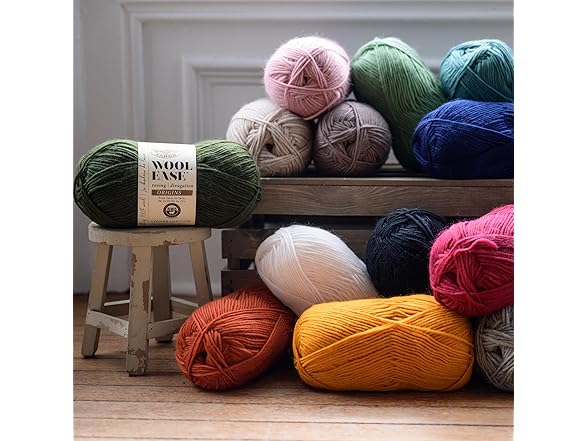 Lion Brand Yarn Wool-Ease Roving Origins, Cream