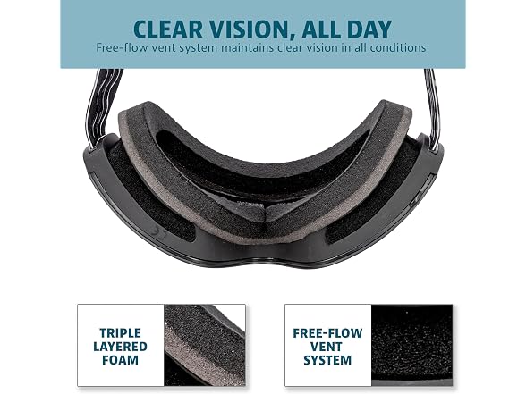 Yukon Charlie's Ropeline Adult Snow Goggles 