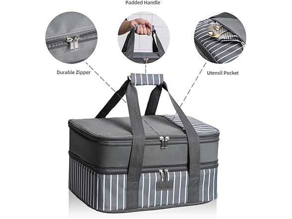 Two Layered Casserole Carrier