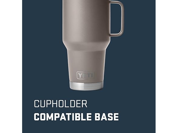 YETI Rambler 30 oz Travel Mug, Stainless Taupe