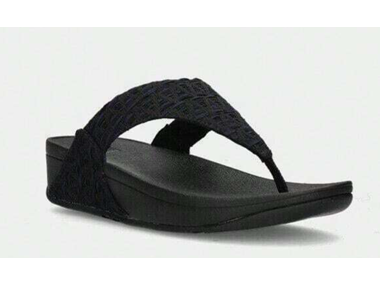 $29.99, Was $80, 62% Off! FitFlop Lulu Geo-Webbing Sandals dealfomo