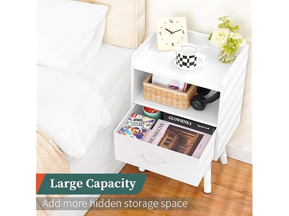 Modern Nightstand with Drawer