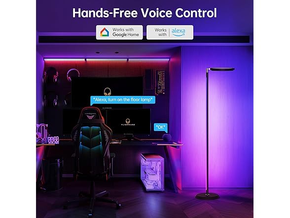 SMAVISTA LED Smart Floor Lamp