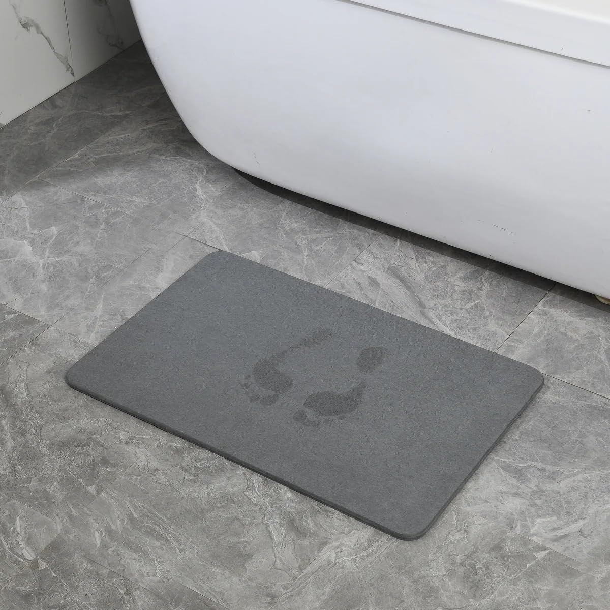 Diatomaceous Earth Stone Bath Mat - Gallery 14