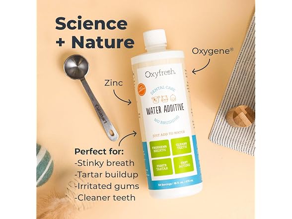 Oxyfresh Premium Pet Dental Care Solution Pe