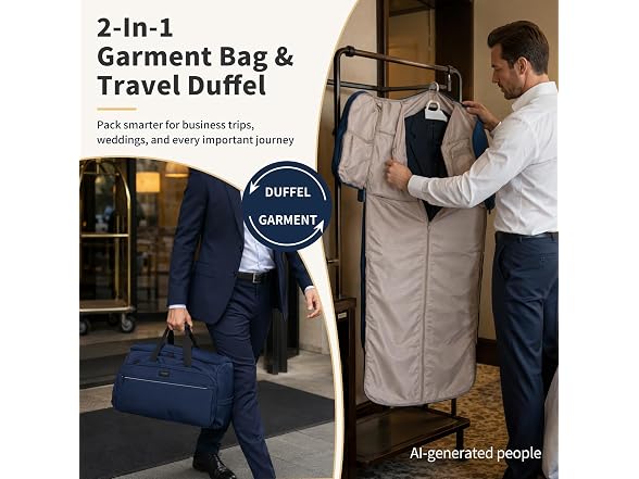 VERAGE Carry On Suit Travel Bag