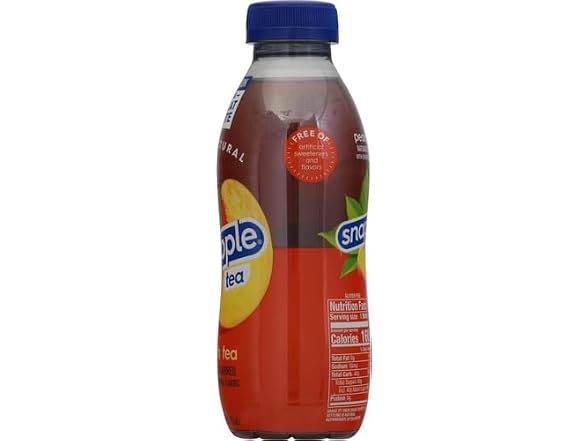 Snapple Peach Tea, 16 fl oz recycled