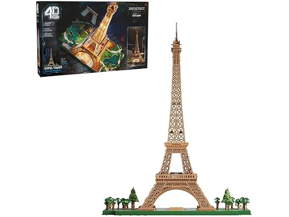 4D Build, Architect Series Eiffel Tower