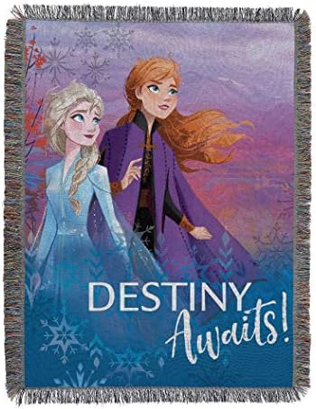 Frozen Woven Tapestry Throw Blanket - Gallery 7