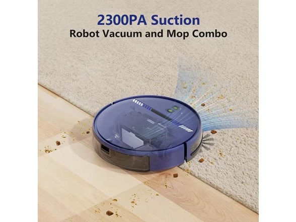 IMARTINE 2-in-1 Mopping and Vacuuming Robot and Mop Combo