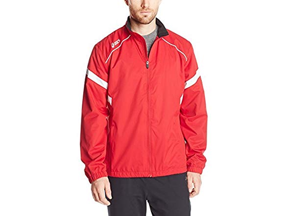 asics warm running jacket