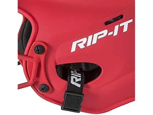 RIP-IT Vision Pro Softball Batting Helmet w/ Face Mask - Gallery 4