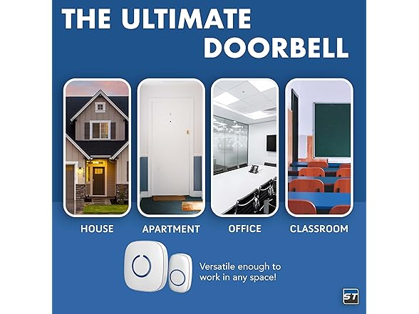 SadoTech Wireless Doorbells for Home, Ap
