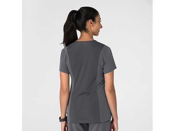 WonderWink (S) Flex-n-reach V-neck Scrub Top