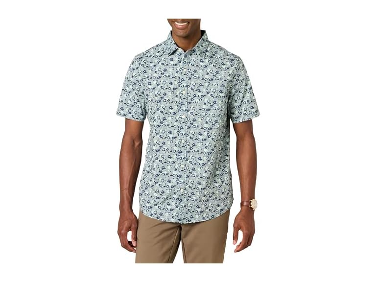 Blue, Sketch Floral Print