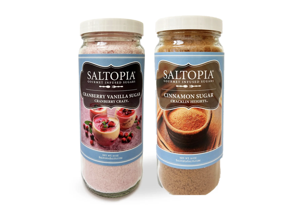 (2pk) Festive Flavor Infused Sugars