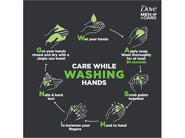 Dove Men Care Deep Clean Body Face Wash 13.5oz