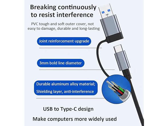 JUEJUEZI USB Hub 3.0 Multiport Adapter