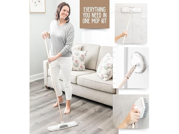 Quick Shine Clean + Polish 10 Pc Mop Kit