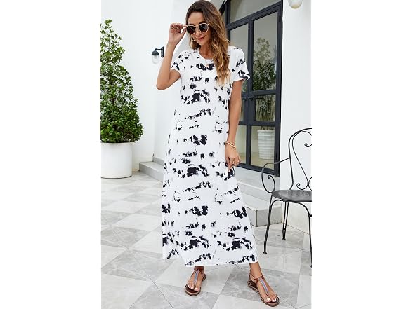 Hount Women (XL) Summer Dresses Boho Maxi Dress