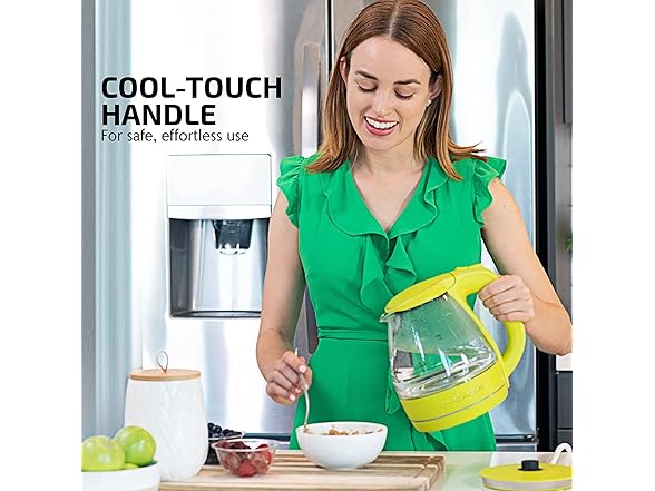 OVENTE Glass Kettle 1.5L Green